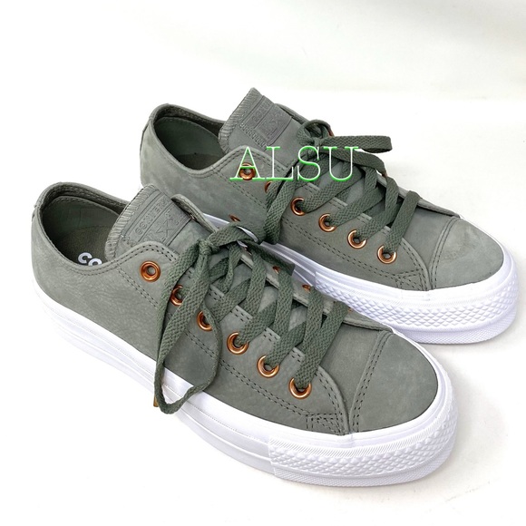 Converse Ctas Platform Clean Lift Le Dark Stucco W - Picture 2 of 6